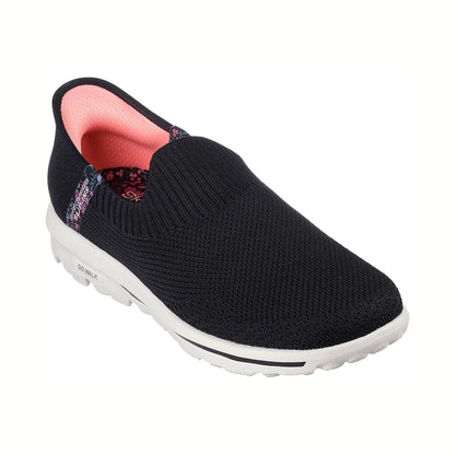 Tenis para caminar Skechers GO WALK TRAVEL TAHITI SUNSET Negro Mujer