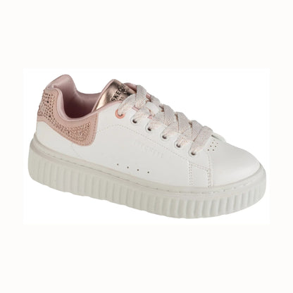 Tenis casuales Skechers HI RIDGE Blanco y rosa intenso Niños
