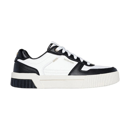 Tenis casuales Skechers JADE - BEST IN CLASS Blanco y negro Mujer