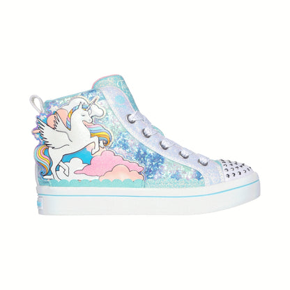 Tenis casuales Skechers S LIGHTS-ENCHANTED UNICORN Azul multicolor Niños