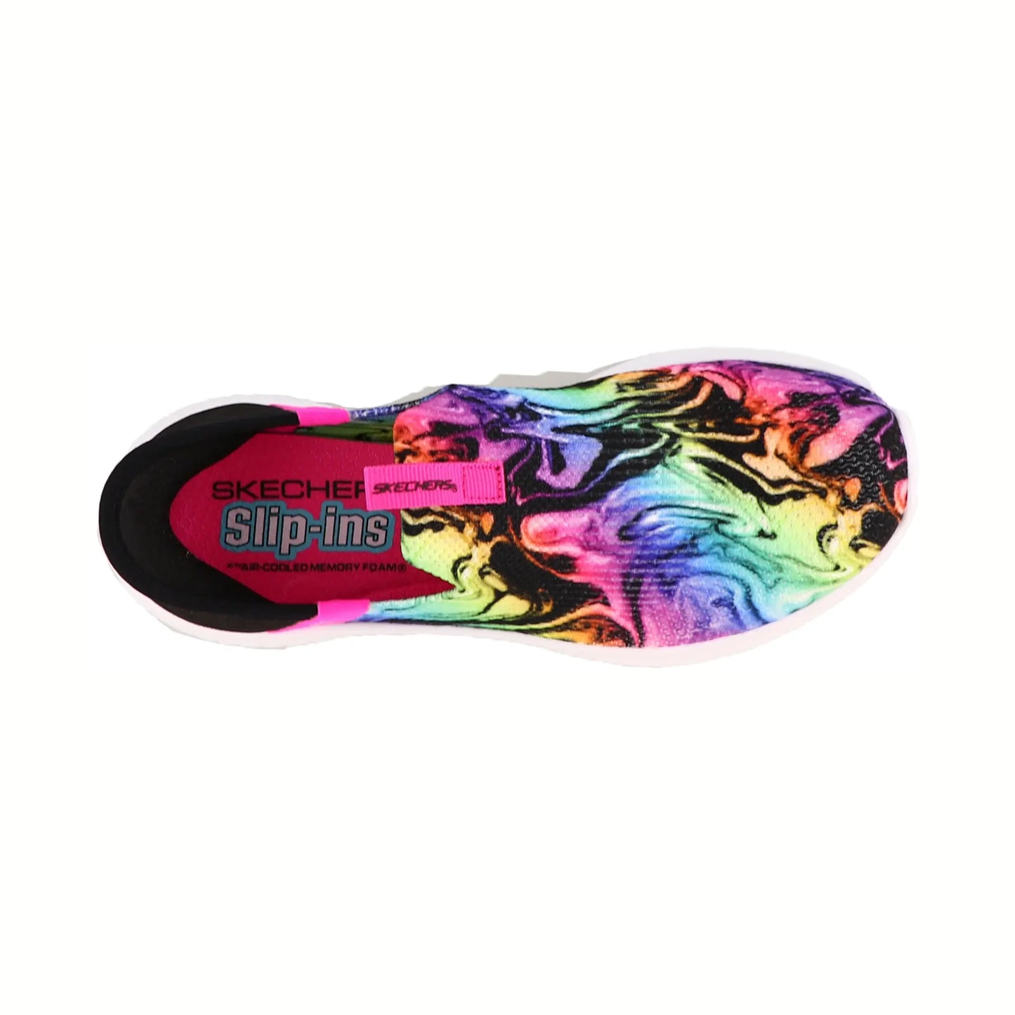 Tenis para caminar Skechers ULTRA FLEX 3.0 COSMO SWIRL Negro multicolor Niños
