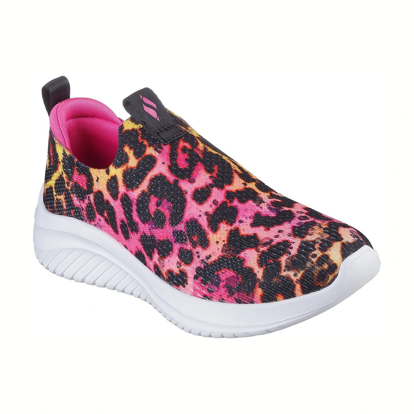 Tenis para caminar Skechers ULTRA FLEX 3.0-LEOPARD LUXE Negro multicolor Niños