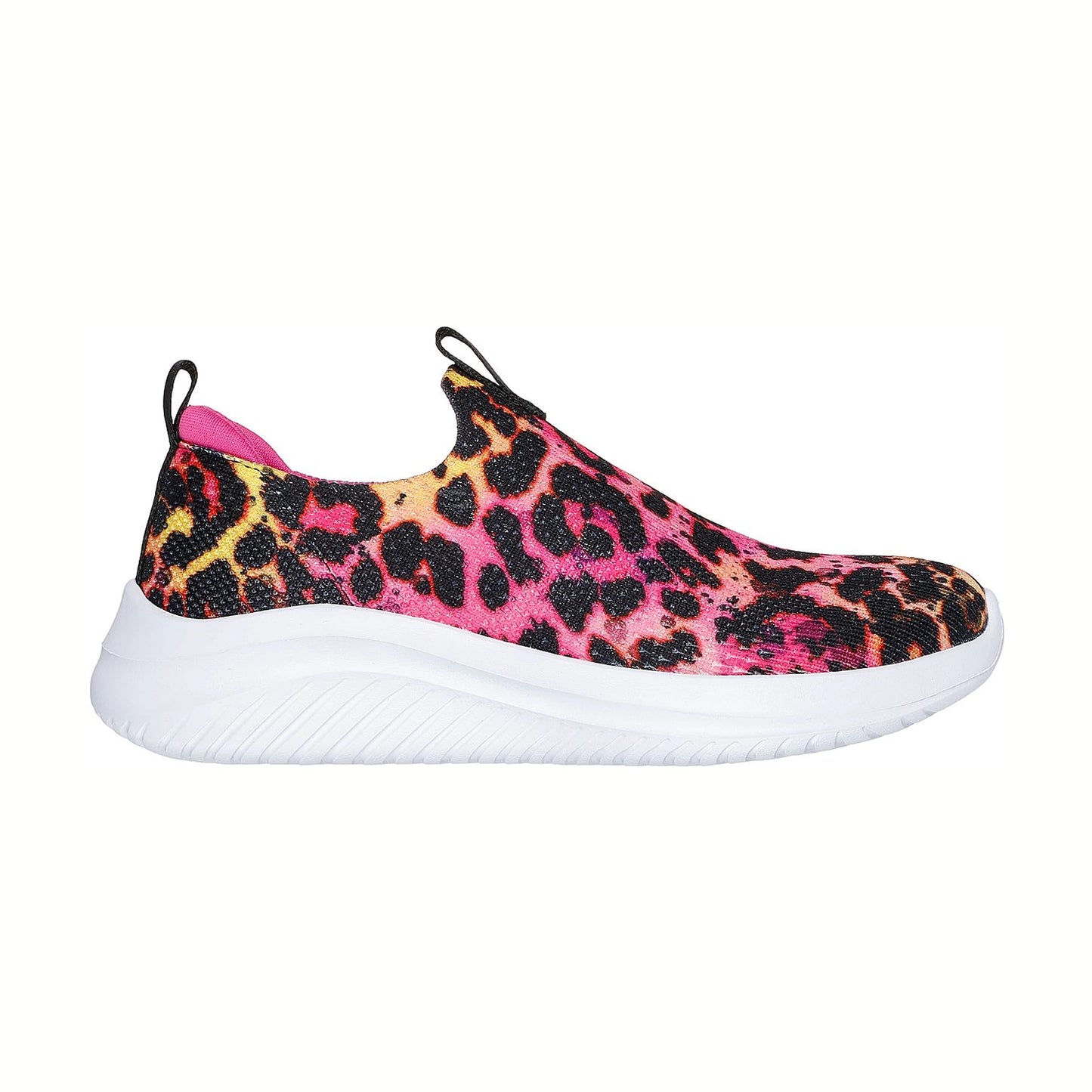 Tenis para caminar Skechers ULTRA FLEX 3.0-LEOPARD LUXE Negro multicolor Niños