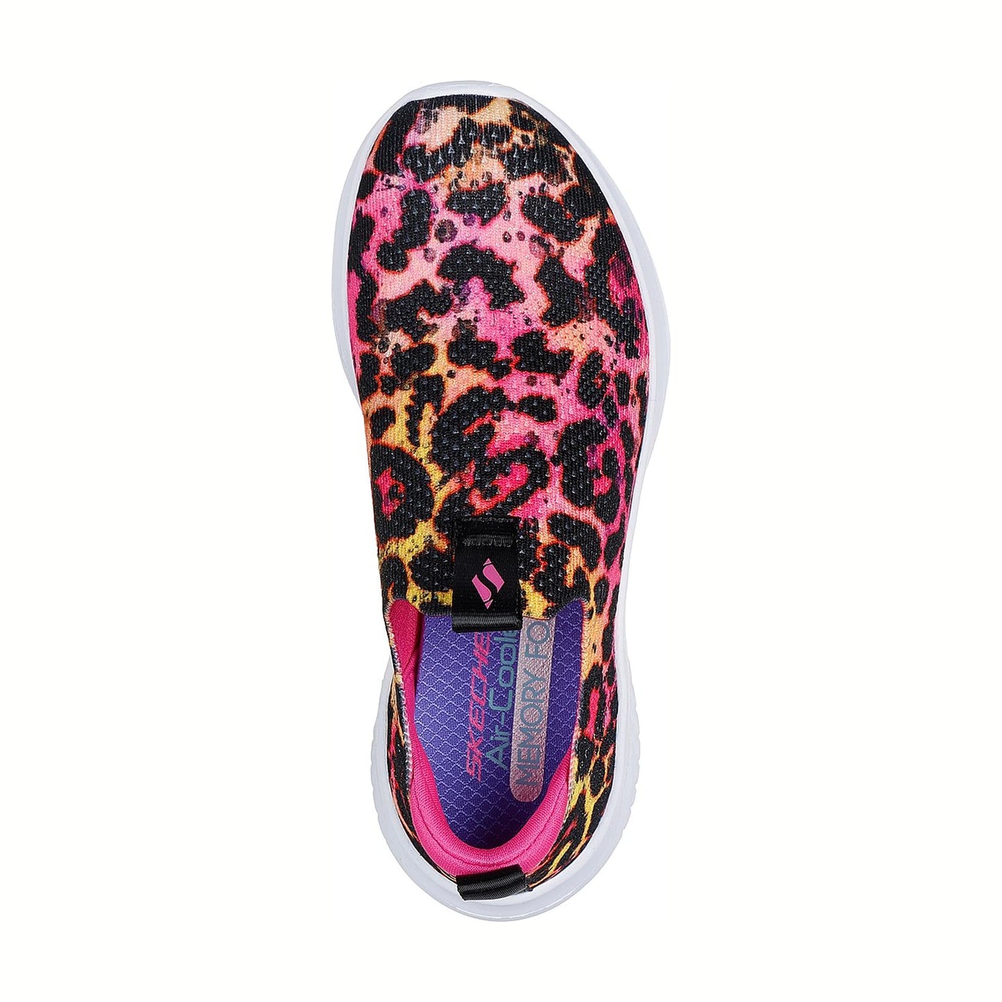 Tenis para caminar Skechers ULTRA FLEX 3.0-LEOPARD LUXE Negro multicolor Niños