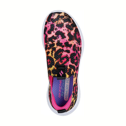 Tenis para caminar Skechers ULTRA FLEX 3.0-LEOPARD LUXE Negro multicolor Niños
