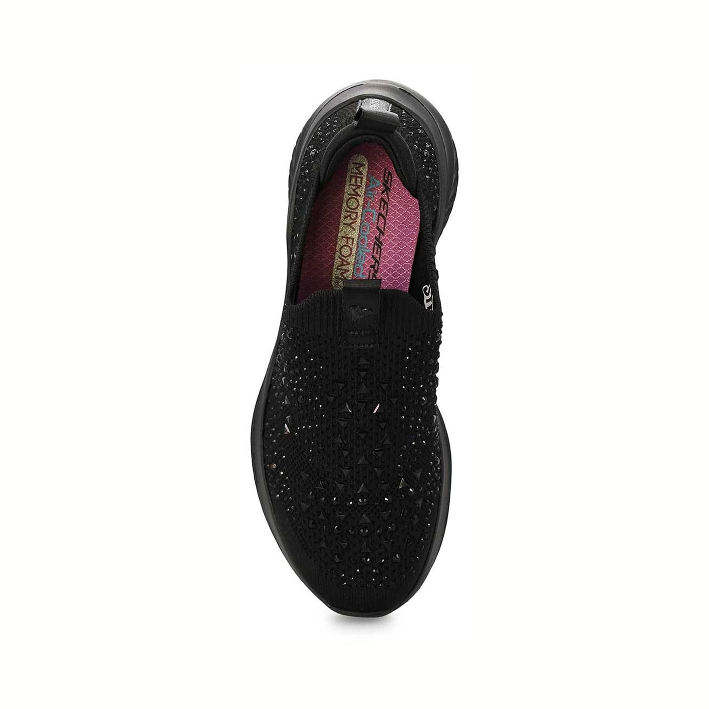 Tenis casuales Skechers TWINKLE SPARKLE SHOWSTOPPER Negro Niños