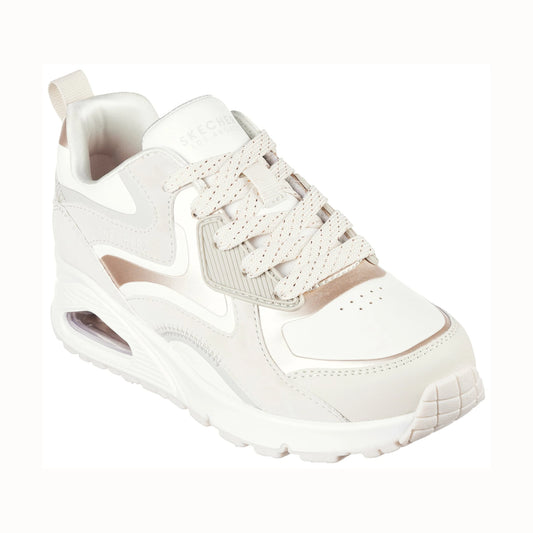 Tenis casuales Skechers UNO GEN1 COLOR SURGE Beige natural Niños