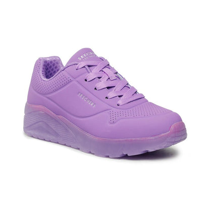 Tenis casuales Skechers UNO ICE Lavanda Niños
