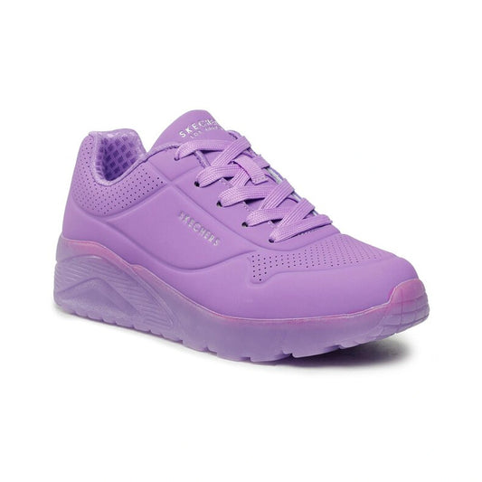 Tenis casuales Skechers UNO ICE Lavanda Niños