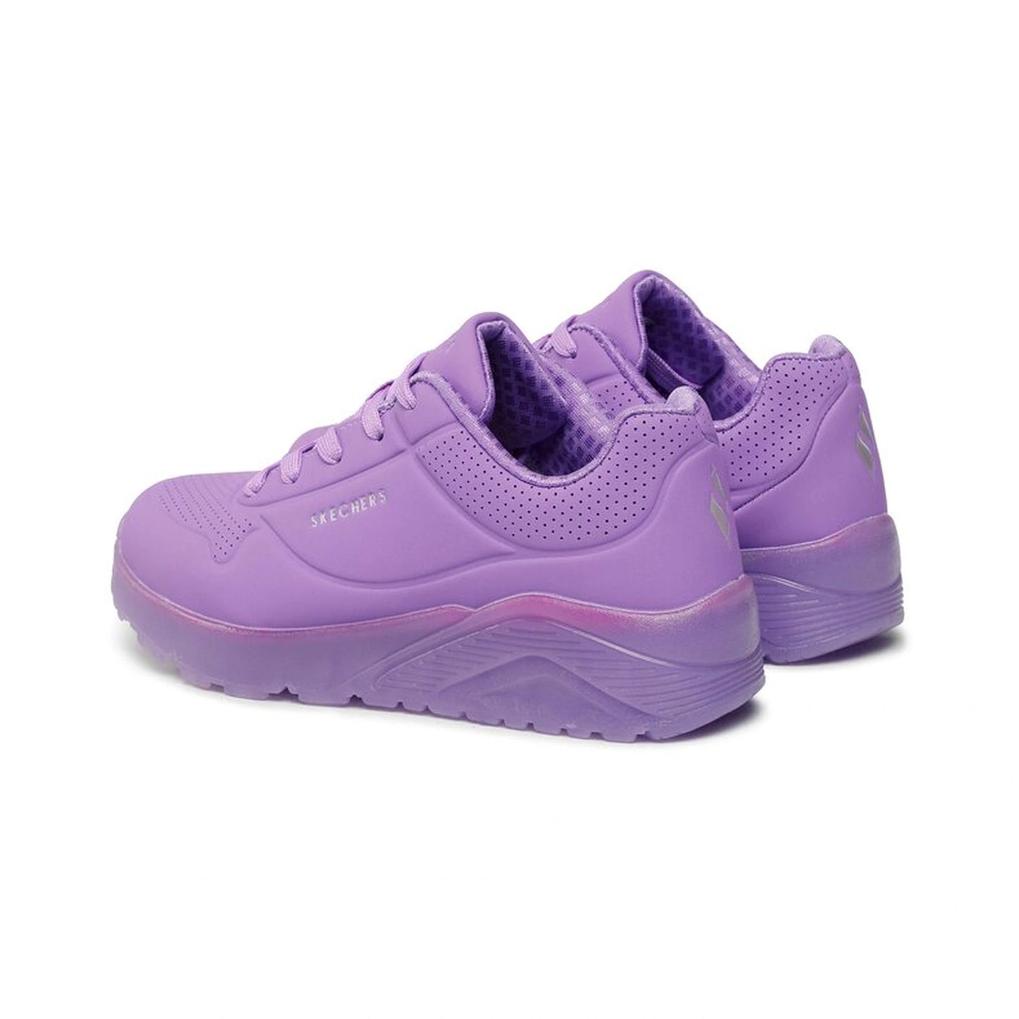 Tenis casuales Skechers UNO ICE Lavanda Niños