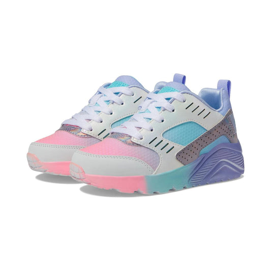 Tenis casuales Skechers UNO LITE-ELECTRIC OMBRE Morado multicolor Niños