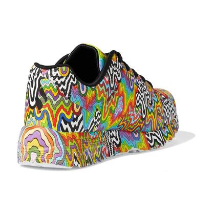 Tenis casuales Skechers UNO LITE-JEWEL MODE Azul Niños