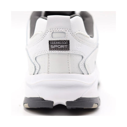 Tenis casuales Skechers VIGO 2.0 SERPENTINE Blanco y gris carbón Hombre