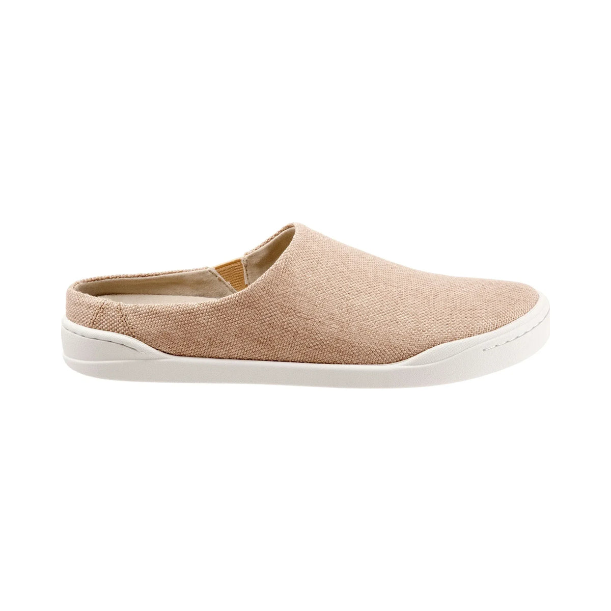 Mules SoftWalk Auburn Natural Canvas para mujer - perspectiva
