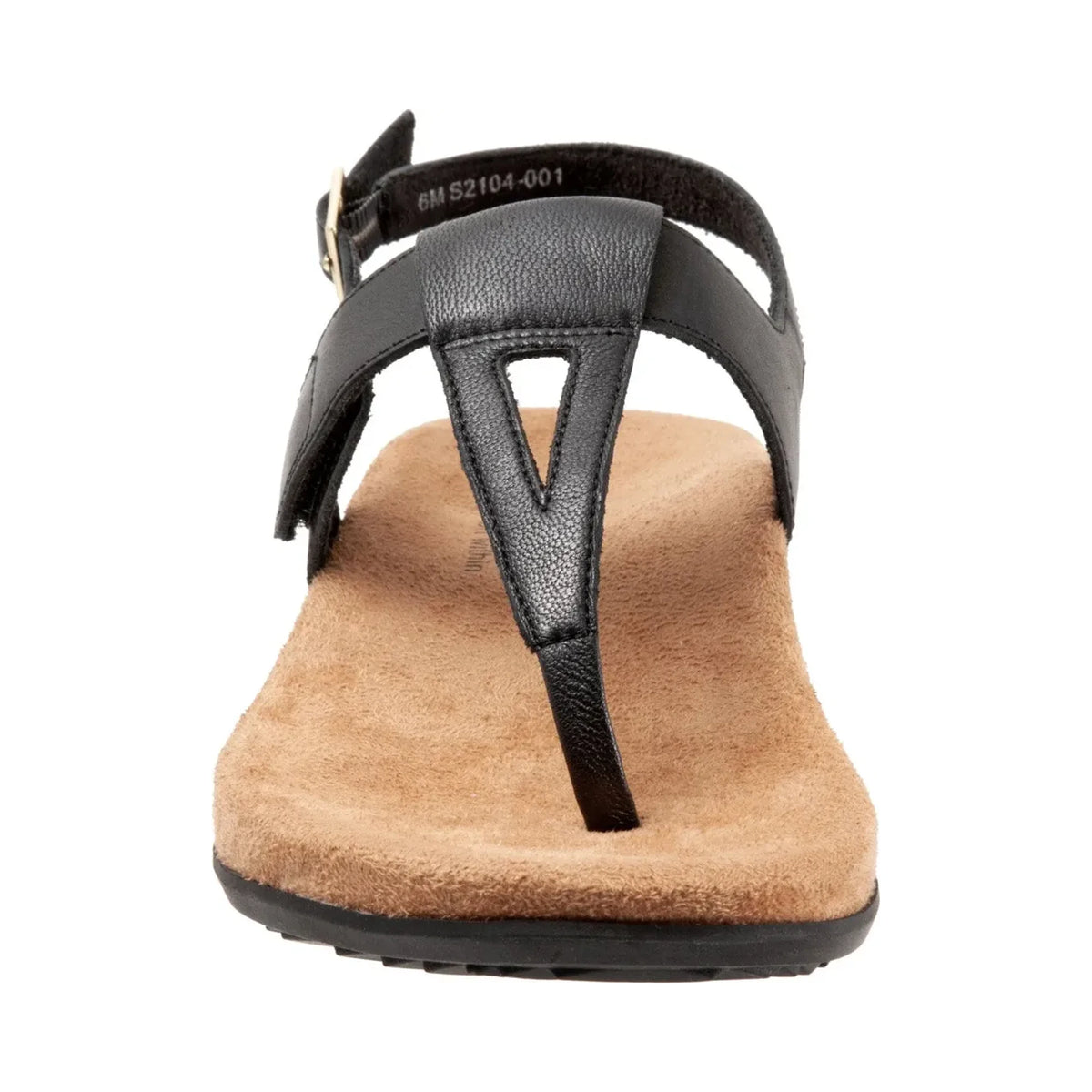 Sandalias SoftWalk Brea Black para mujer - detalle
