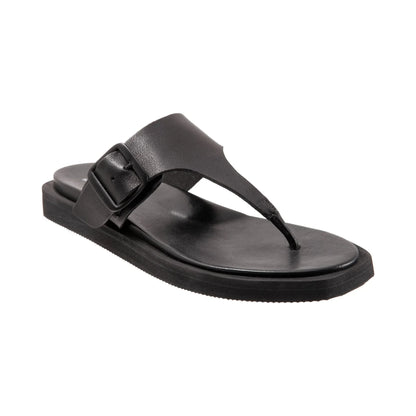 Sandalias SoftWalk Kisi Black para mujer - lateral