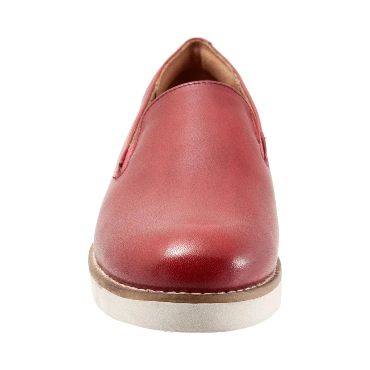 Mocasines SoftWalk Whistle Dark Red para mujer - detalle