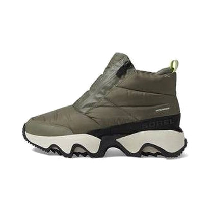 Calzado SOREL KINETIC IMPACT PUFFY ZIP WP STONE GREEN, BLACK