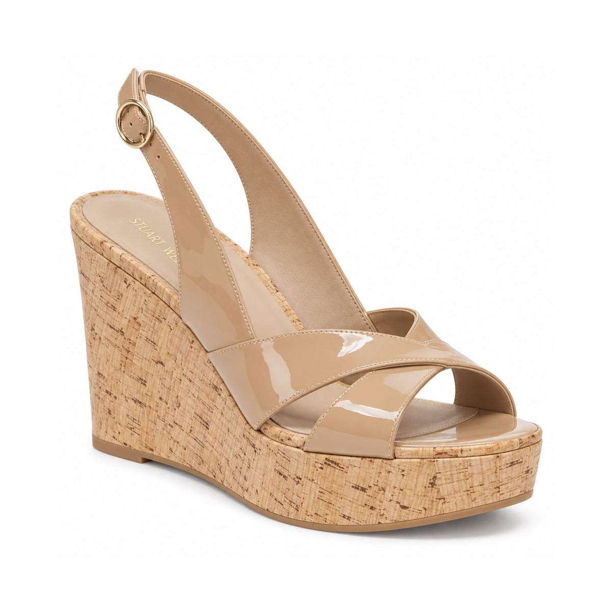 Calzado Stuart Weitzman CARMEN MIDI WEDGE Fawn