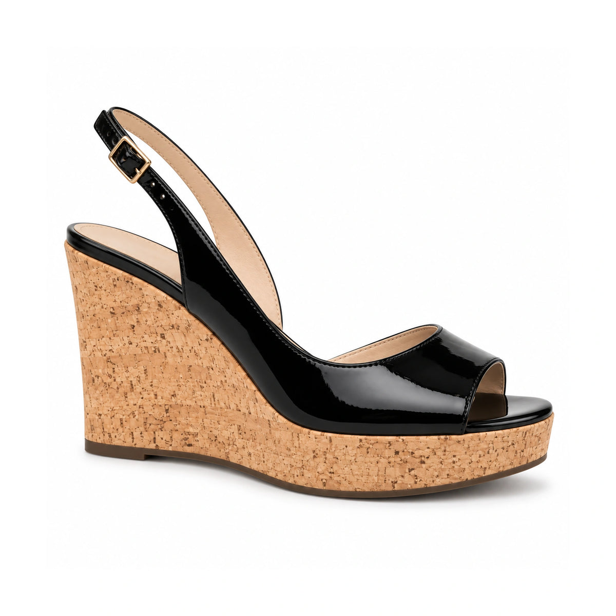 Calzado Stuart Weitzman CARMEN MIDI WEDGE BLACK