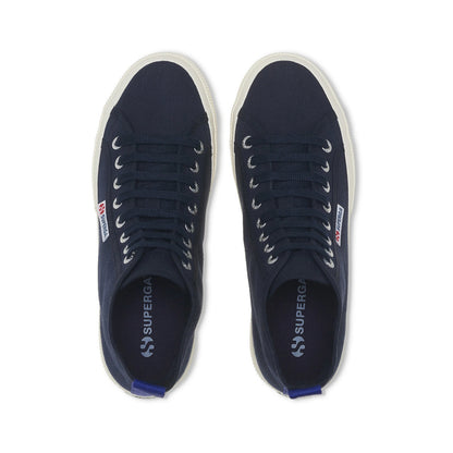 Calzado Superga 2750 MID COTTON NAVY-BLUE SPECTRUM-FAVORIO