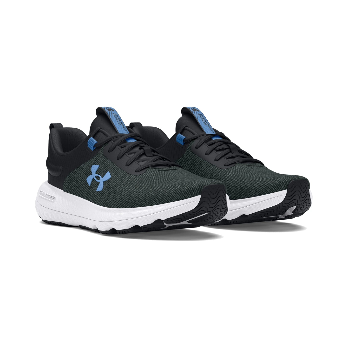 Tenis para Correr Under Armour Charged Revitalize Black Horizon Blue Gray Mujer