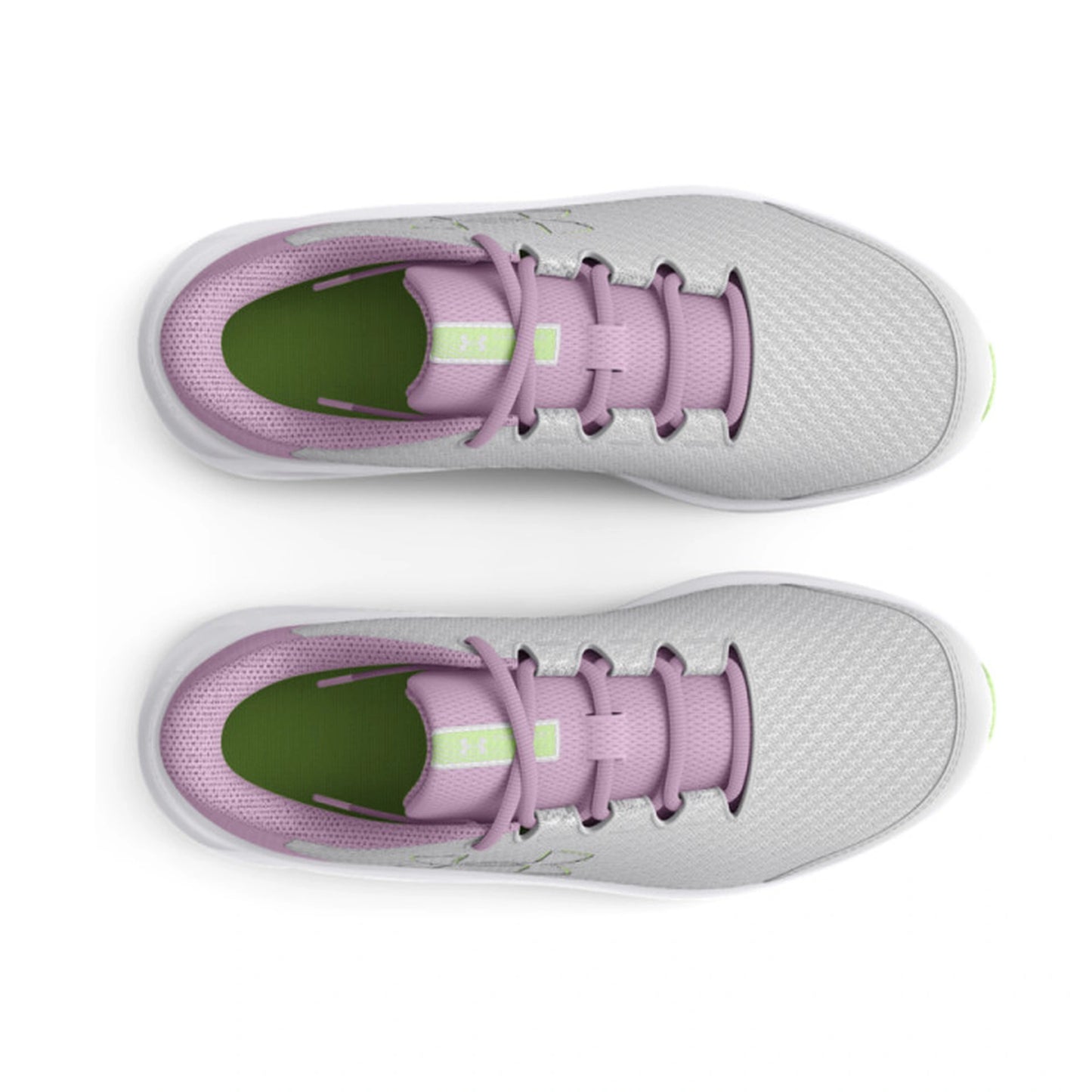 Tenis para correr Under Armour UA GGS Charged Pursuit 3 BL Gris, morado y turquesa Niños
