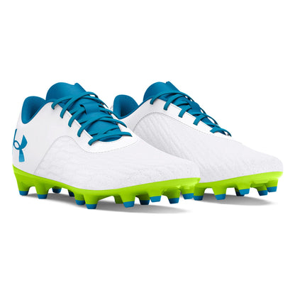 Tachones de fútbol Under Armour UA Magnetico Select 3 FG Jr White Niño
