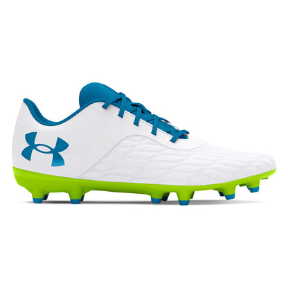 Tachones de fútbol Under Armour UA Magnetico Select 3 FG Jr White Niño