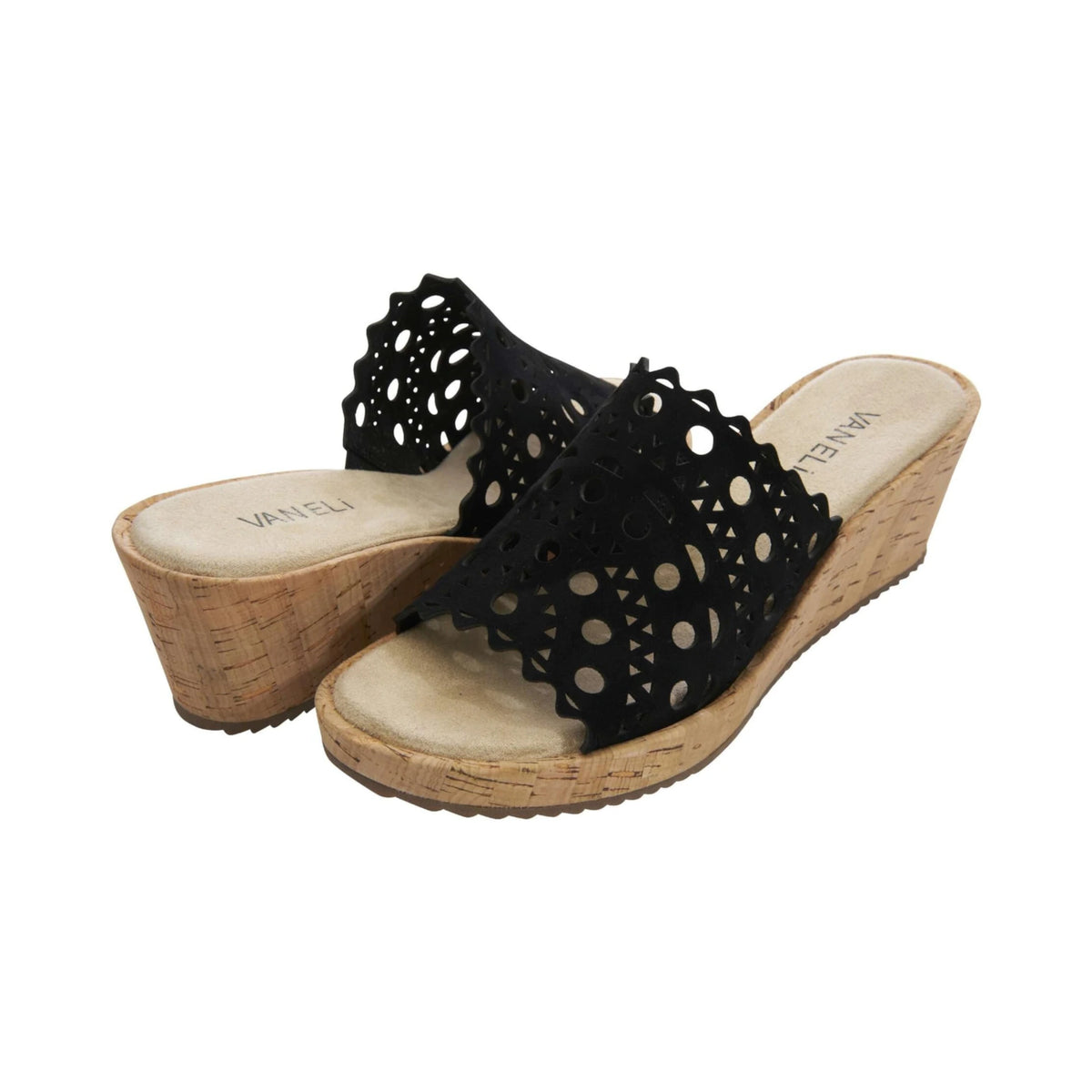 Calzado Vaneli CAMMIE BLACK SUEDE