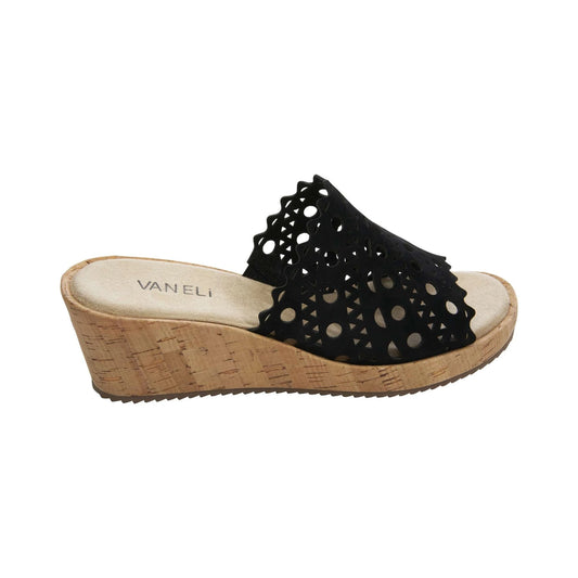 Calzado Vaneli CAMMIE BLACK SUEDE
