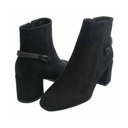 Calzado Vaneli SHERMY BLACK SUEDE