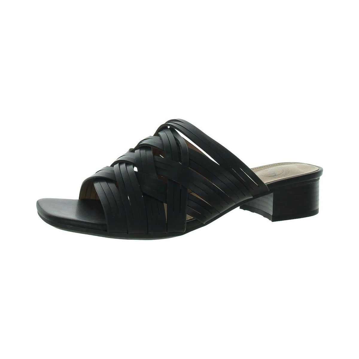 Sandalias White Mountain Alluvia Black Smooth para mujer - perspectiva