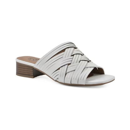 Sandalias White Mountain Alluvia White Smooth para mujer - perspectiva