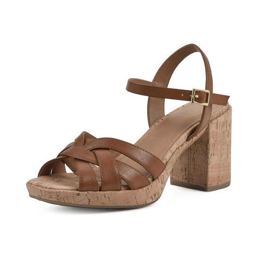 Sandalias White Mountain Dubonnet Tan Burnished Smooth para mujer - perspectiva