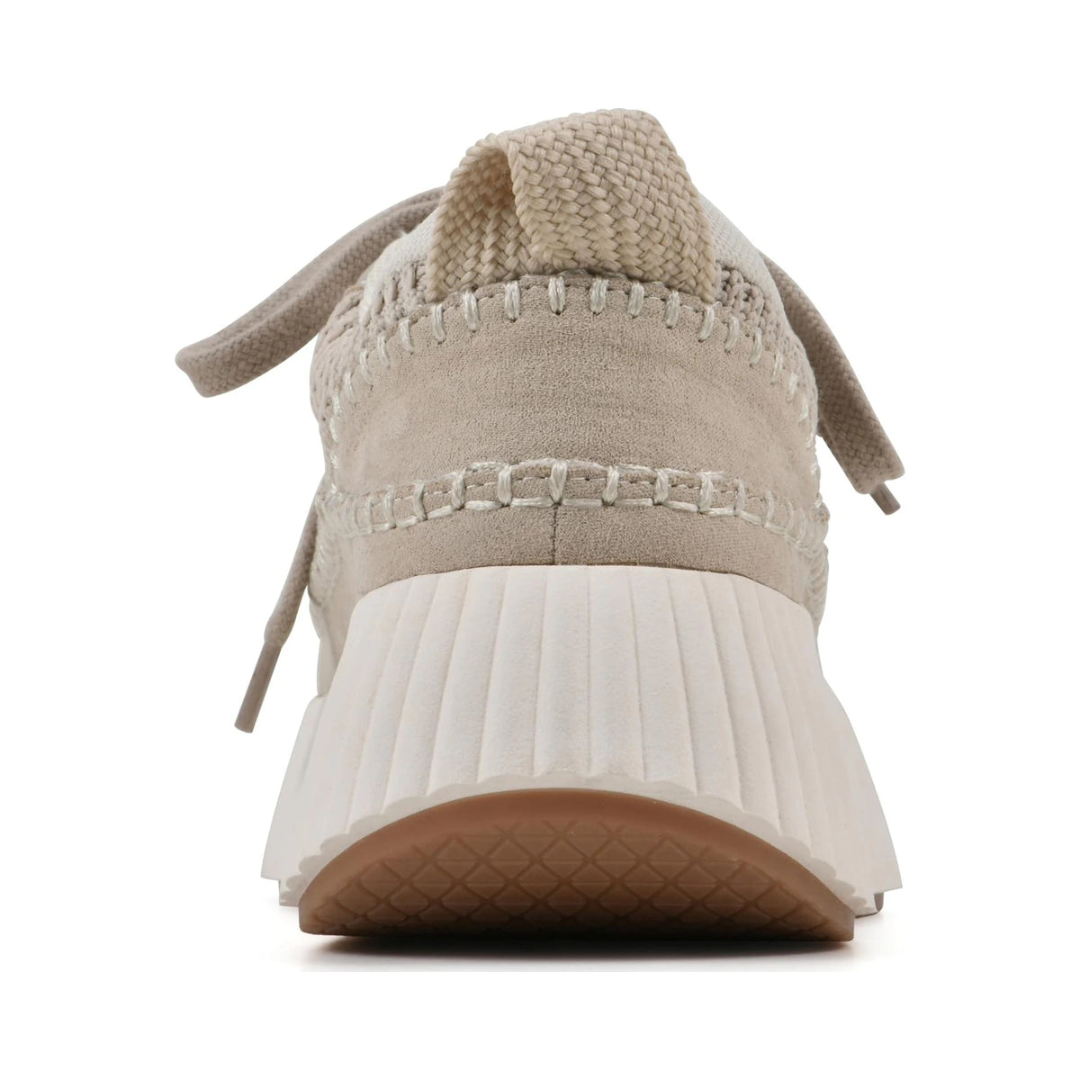 Tenis White Mountain Dynastic Taupe Fabric W35641-280 - posterior