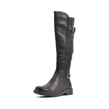 Botas altas White Mountain Meditate Dark Brown Smooth para mujer - perspectiva